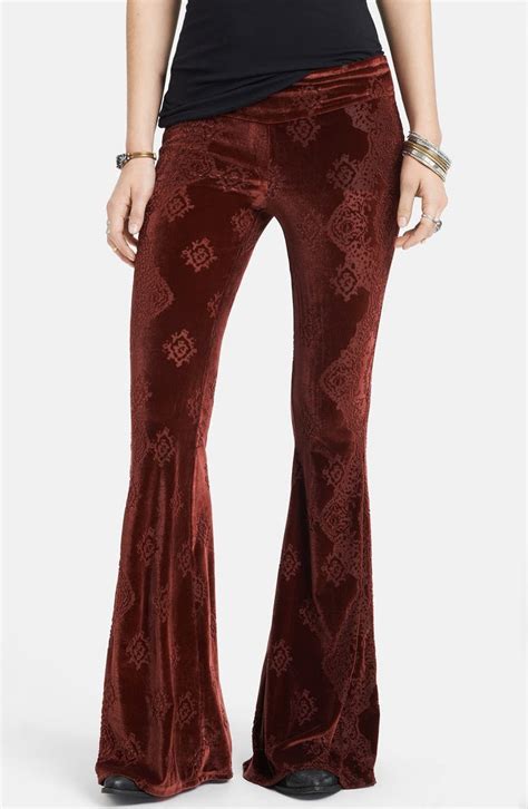 velvet flare pants|free people velvet flare pants.